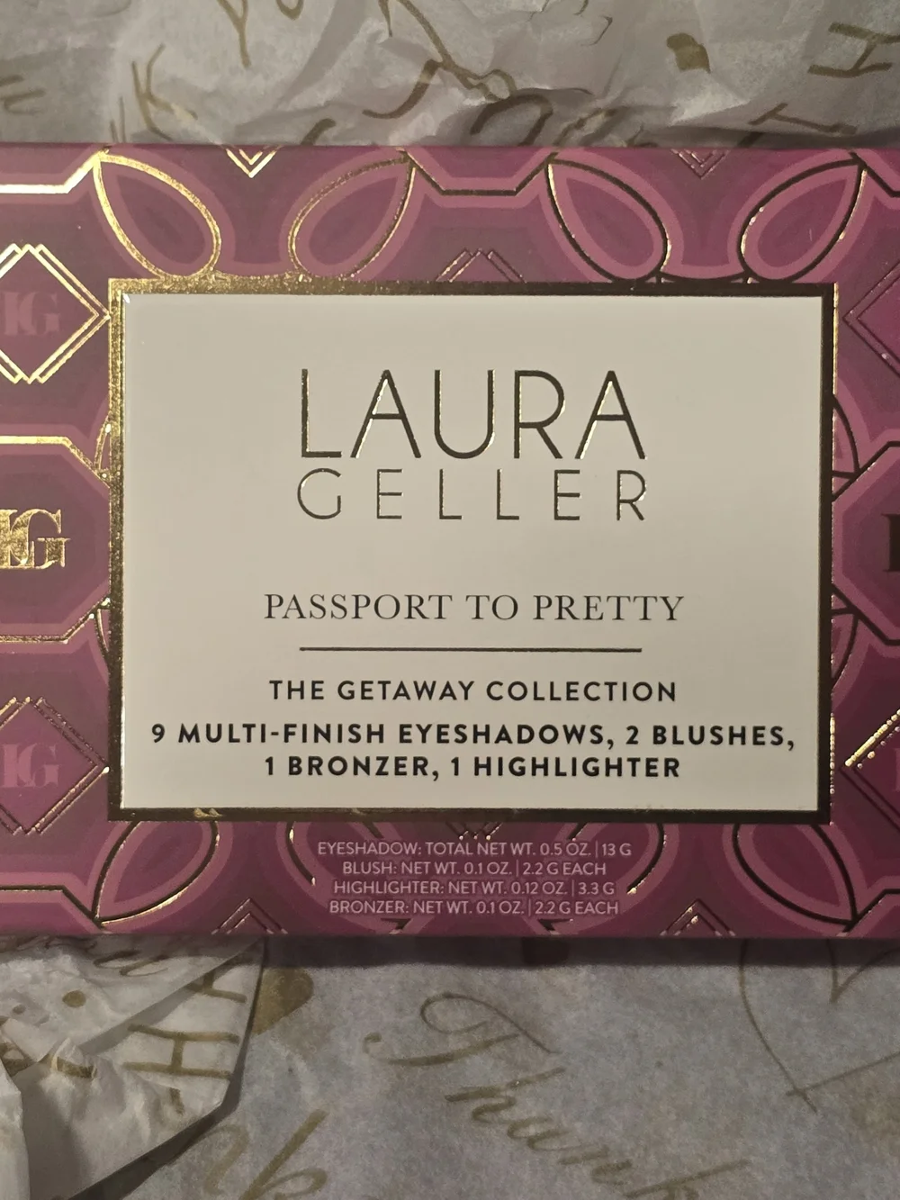 Laura Geller Passport to Pretty The Getaway Collection Eyeshadow & Face Palette